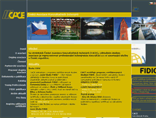 Tablet Screenshot of cace.cz